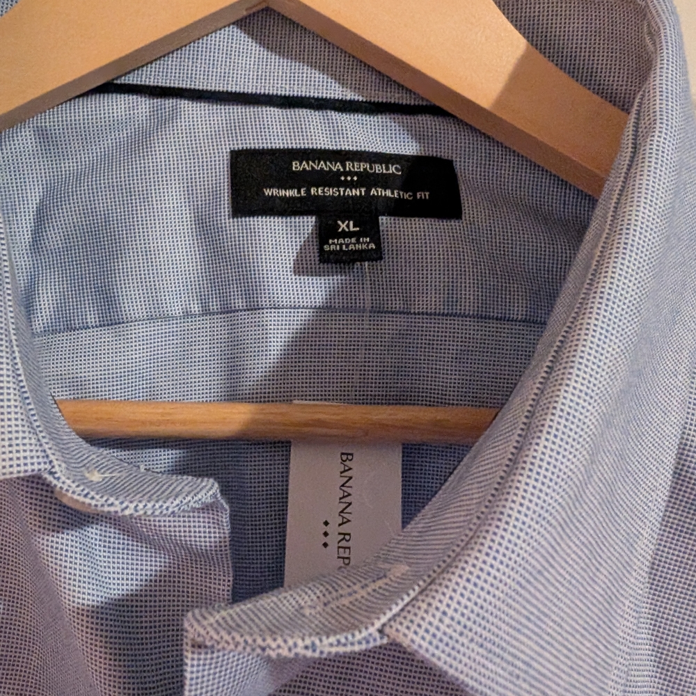 Banana Republic Blue Men's Shirt
